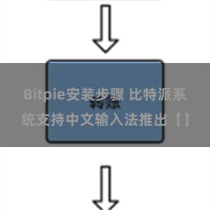 Bitpie安装步骤 比特派系统支持中文输入法推出【】
