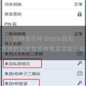 比特派币种 Bitpie钱包支持的加密货币种类及功能介绍