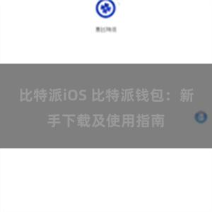 比特派iOS 比特派钱包：新手下载及使用指南