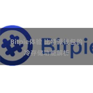 Bitpie体验 比特派钱包的冷存储功能解析