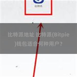 比特派地址 比特派(Bitpie)钱包适合何种用户？