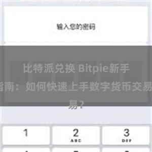 比特派兑换 Bitpie新手指南：如何快速上手数字货币交易？