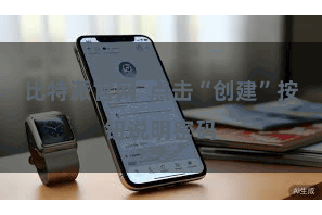 比特派官网  点击“创建”按钮说明密码