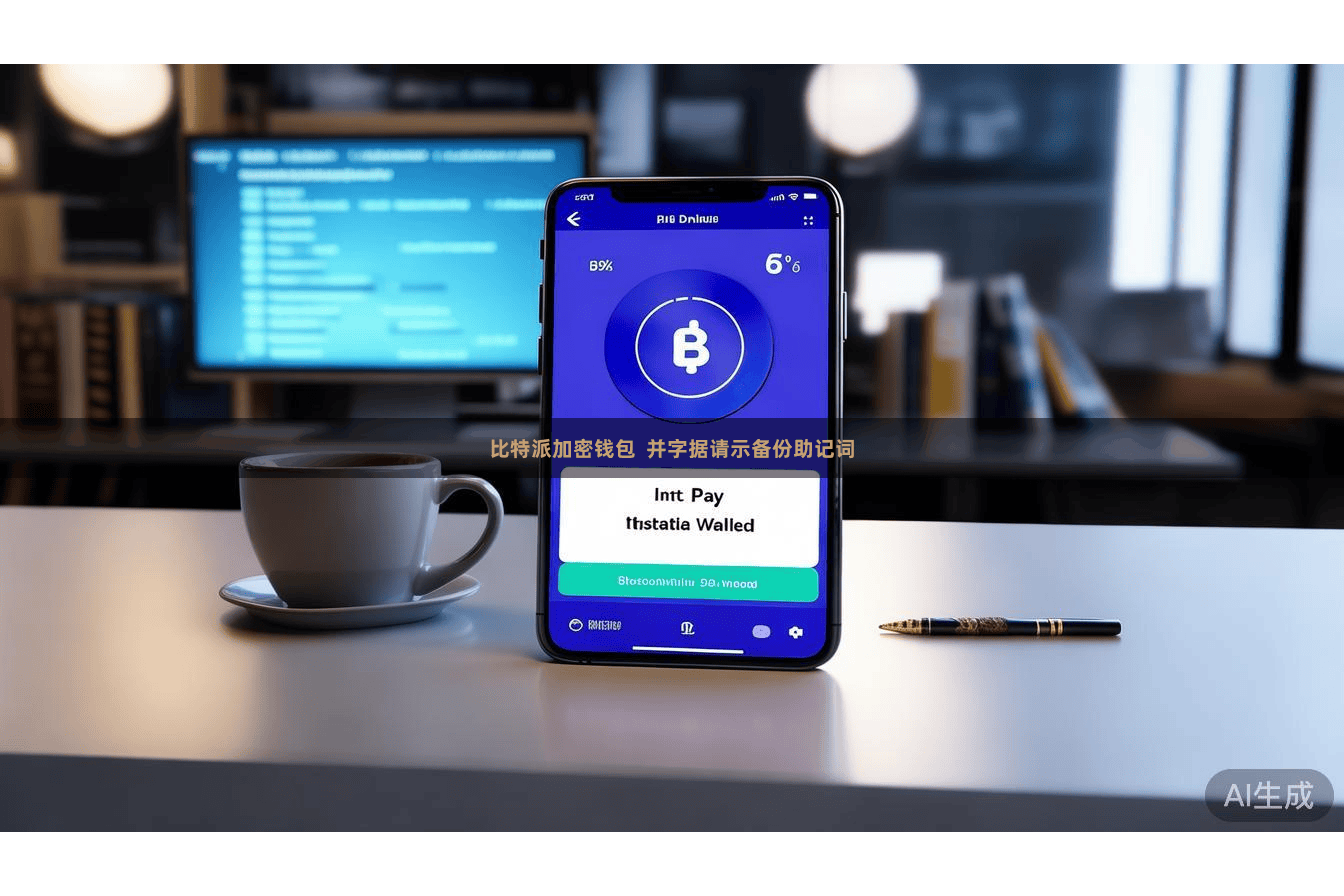 比特派加密钱包  并字据请示备份助记词