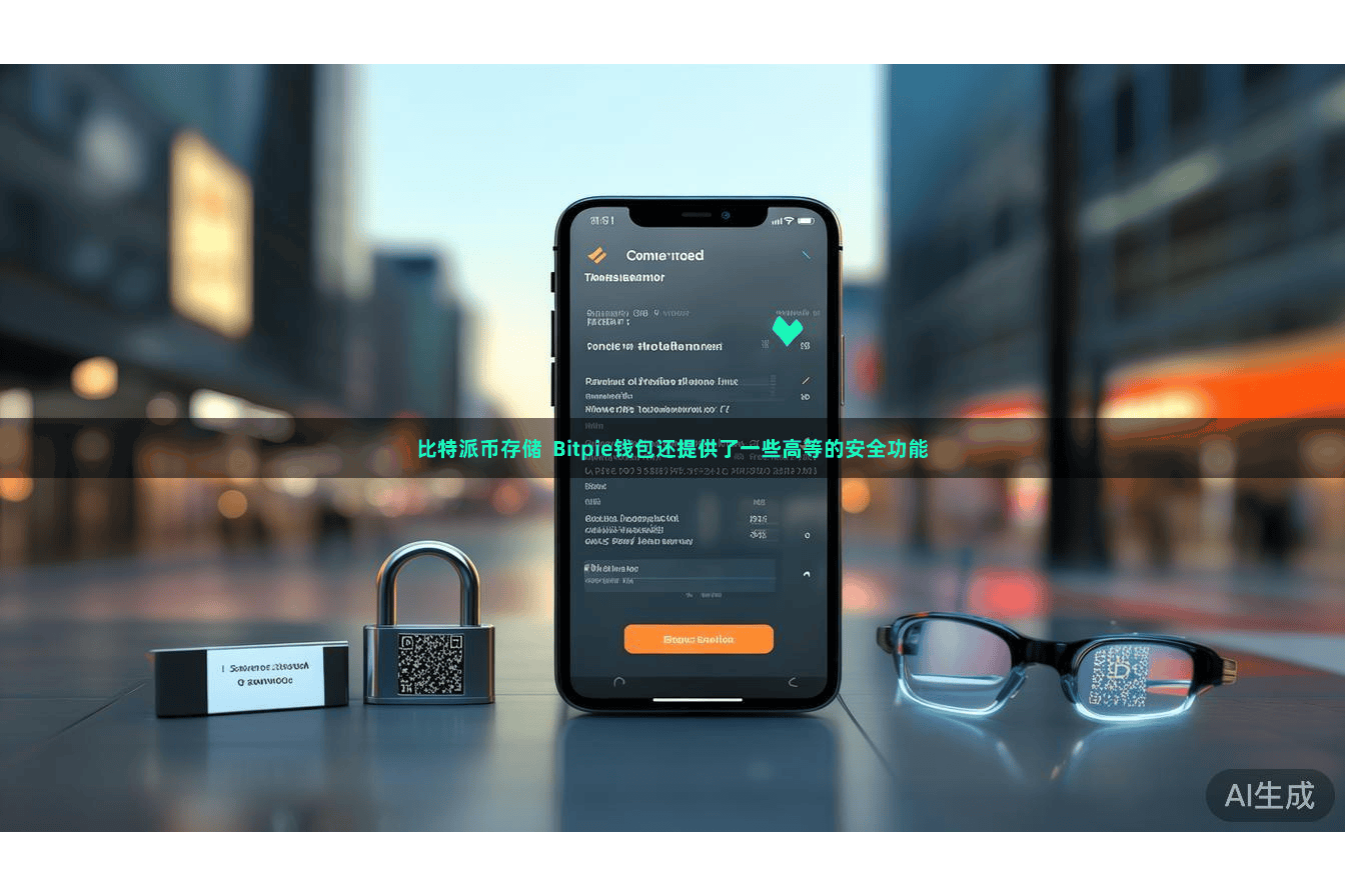 比特派币存储  Bitpie钱包还提供了一些高等的安全功能